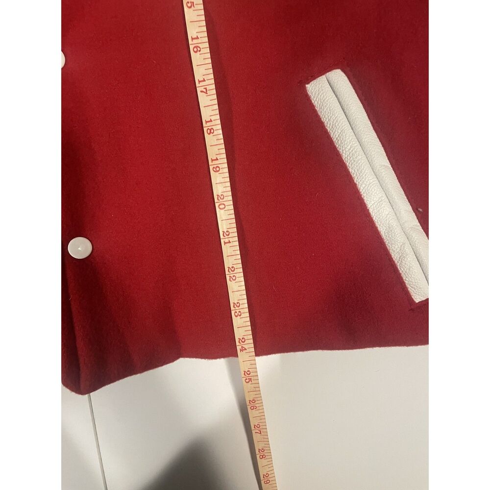 Red Varsity Jacket - Picture 7 of 8